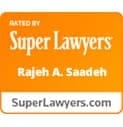Rated by Super Lawyers | Rajeh A Saadeh | SuperLawyers.com